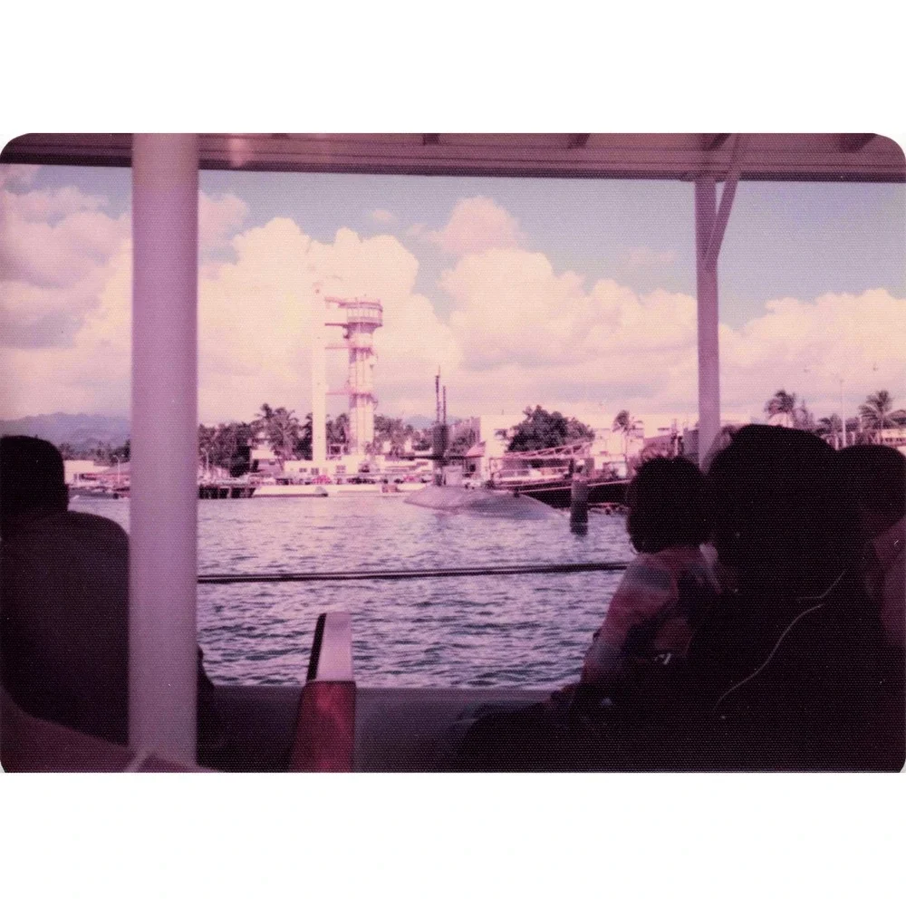 Vintage 1970s Pearl Harbor Hawaii Navy Ships Tour Boat Photo Lot of 8 - Picture 5 of 8